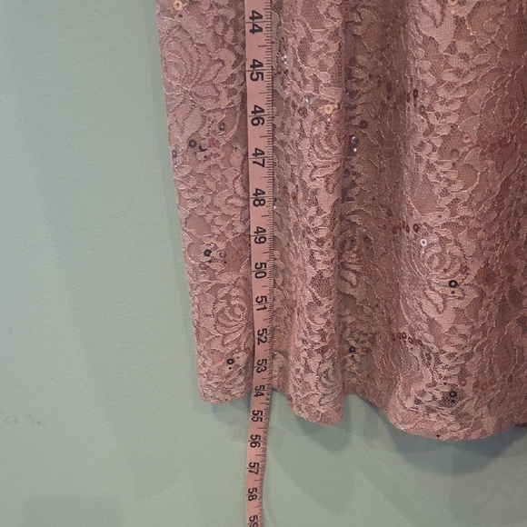 Oleg Casini Dusty Pink Mother Of The Bride Or Groom Gown With Shawl Size 6 - Picture 10 of 13